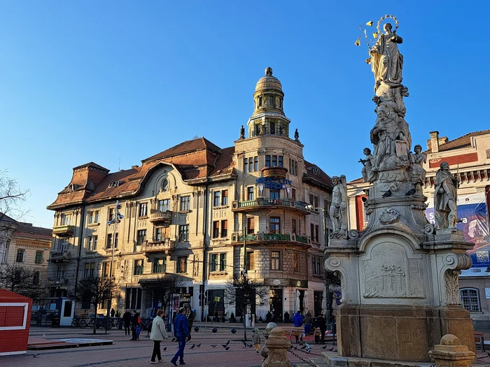 Piața Unirii, Timișoara. Sursa: Tripadvisor