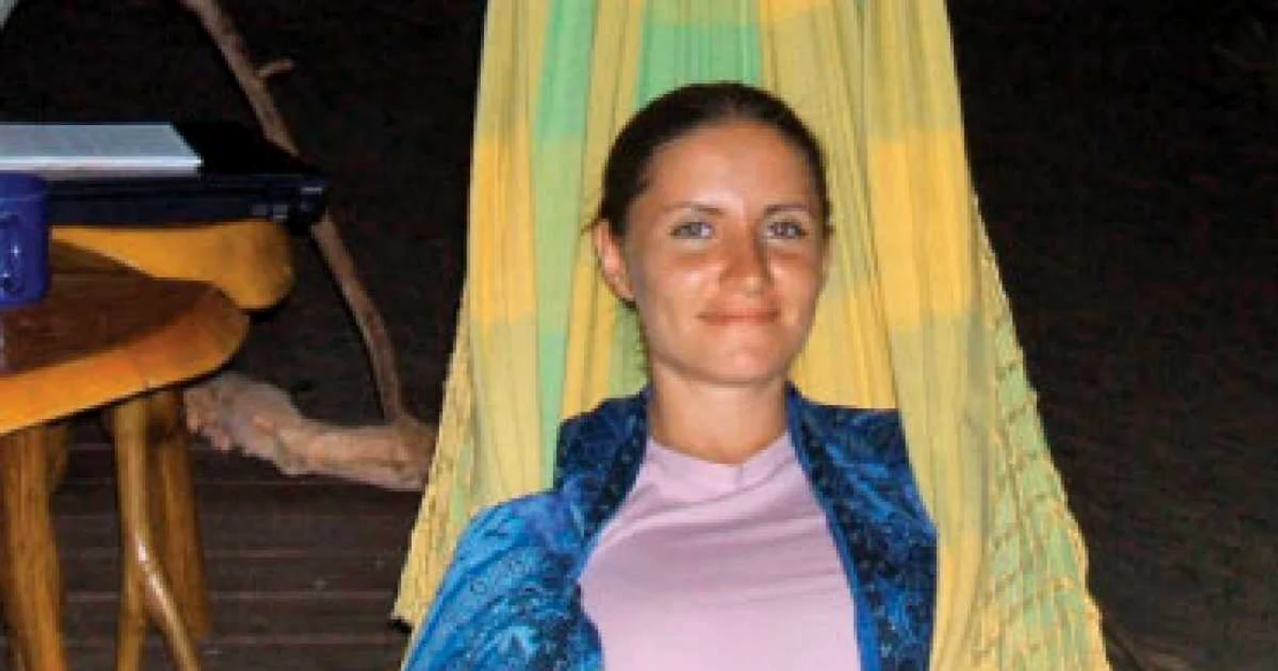 Raluca, în vizită  în Piracanga