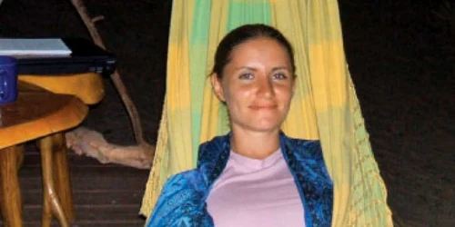 Raluca, în vizită  în Piracanga