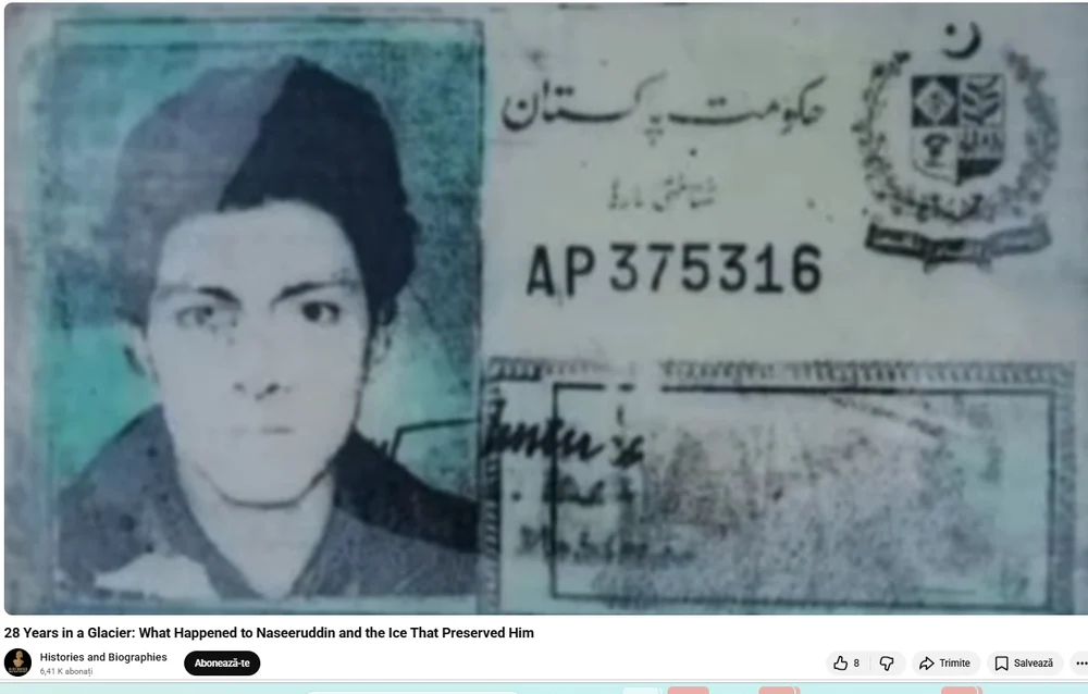 Un bărbat dispărut în 1997 a fost găsit înghețat, perfect conservat, într-o „capsulă a timpului”: „Ghețarul l-a scuipat înapoi”