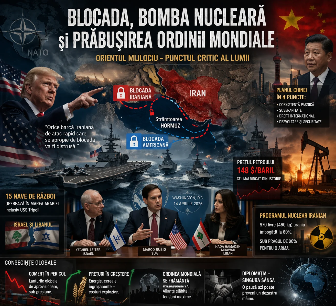 Blocada, bomba nucleară și prăbușirea Ordinii Mondiale
