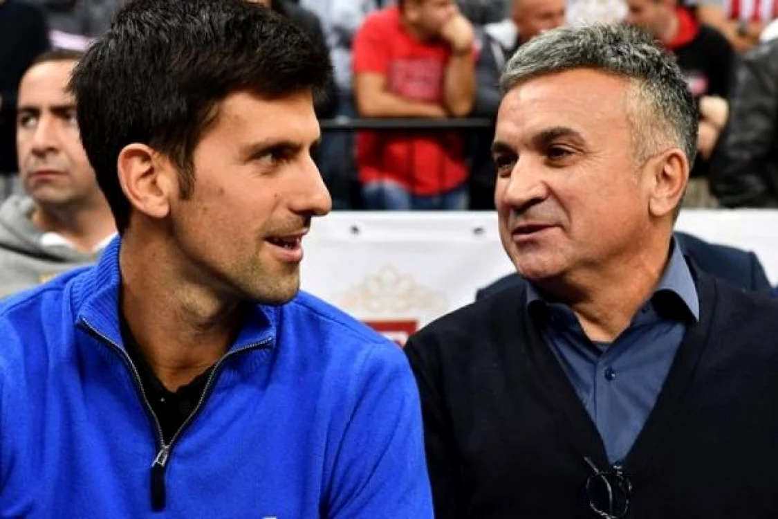 Novak şi Srdjan Djokovici