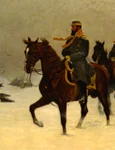 „Carol I în timpul războiului”, tablou de Emil Volkers, 1879