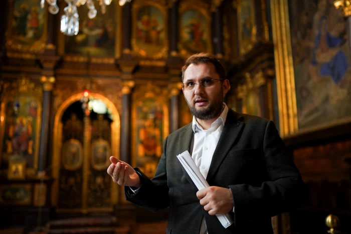 Preotul Cezar Marksteiner Ungureanu Foto: Cezar Marksteiner Ungureanu/Facebook