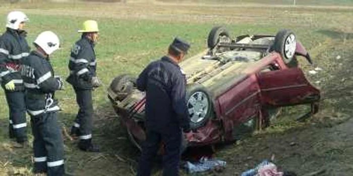 Accident mortal Gherla. FOTO: gherlanews.ro