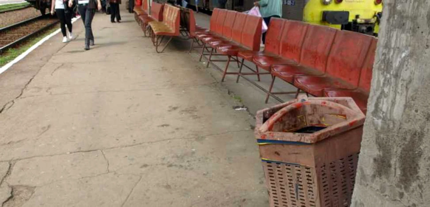 Peronul 14 din Gara de Nord va fi gazda pentru prima ediţie a evenimentului urban Train Delivery FOTO Adevărul