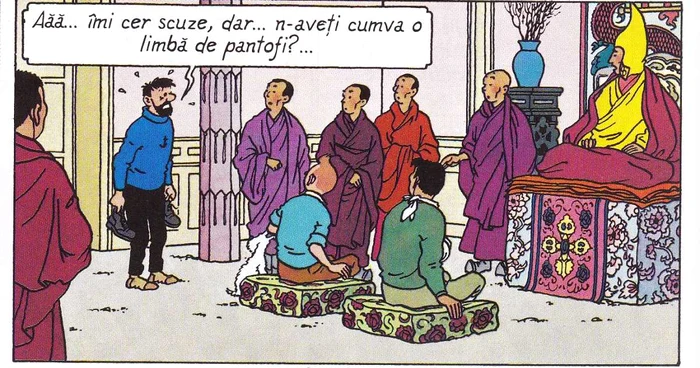 Casetă din albumul „Tintin in Tibet“  FOTO MM Europe