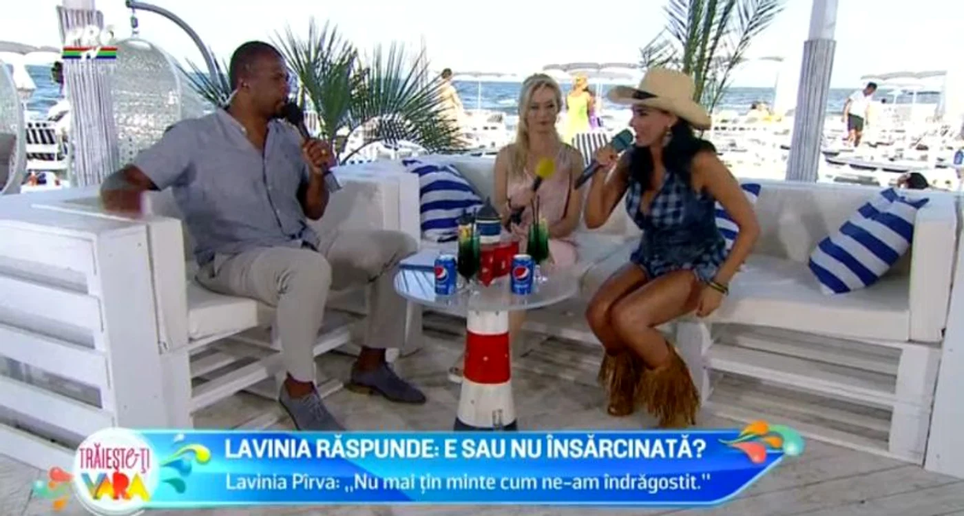 Lavinia Pârva a fost invitata lui Cabral şi a Laurei Cosoi