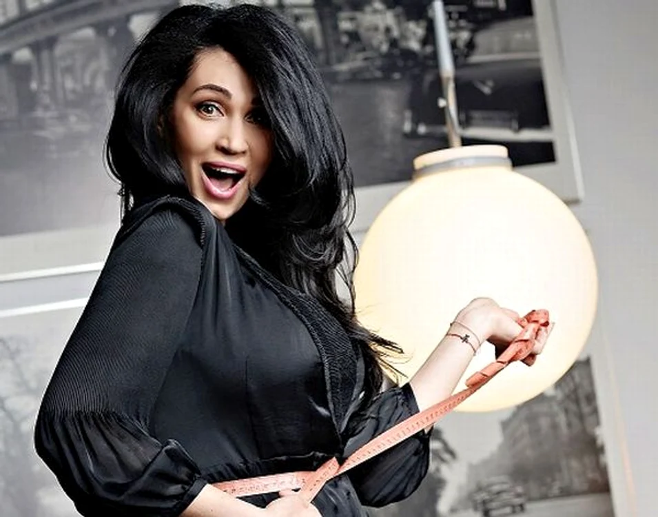 Nicoleta Luciu (35 de ani) are patru copii şi o siluetă de visfoto: arhiva personală