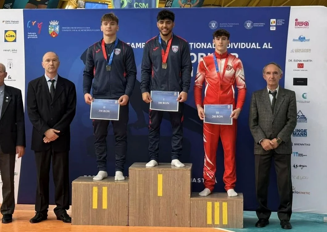 Șerban Cotîrlan, pe locul 3 la Campionatele Naționale (FOTO: Sportsnet)