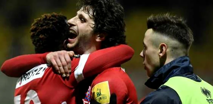 Fabbrini, un jucător de bază, nu mai poate fi folosit de Dinamo, cel puţin 14 zile