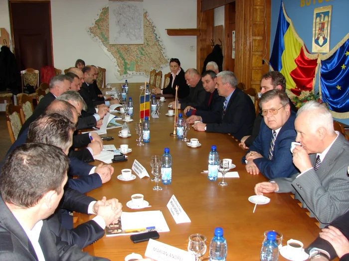 Costica Macaleti si presedintii Consiliilor Raionale FOTO IP