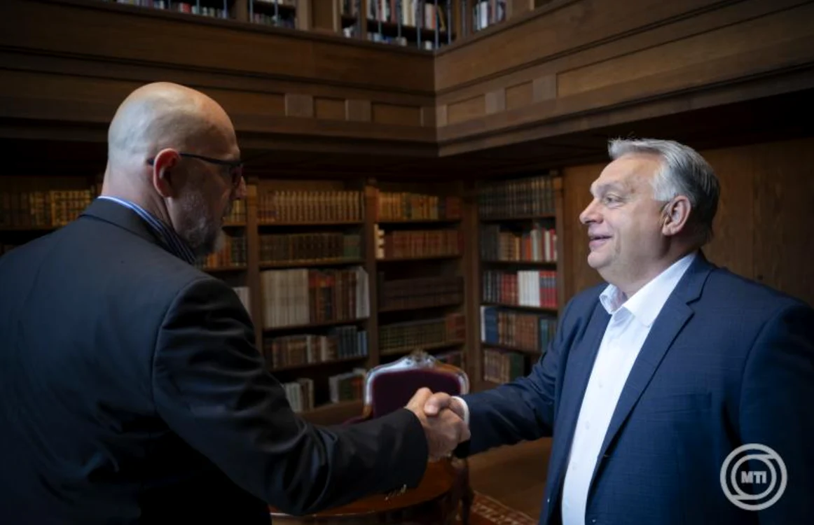 Kelemen Hunor și Viktor Orban luni, 19 mai. FOTO: Facebook / Kelemen Hunor
