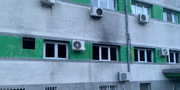 Spitalul de Boli Infectioase Constanta la 2 luni de la incendiu foto Primaria Constanta