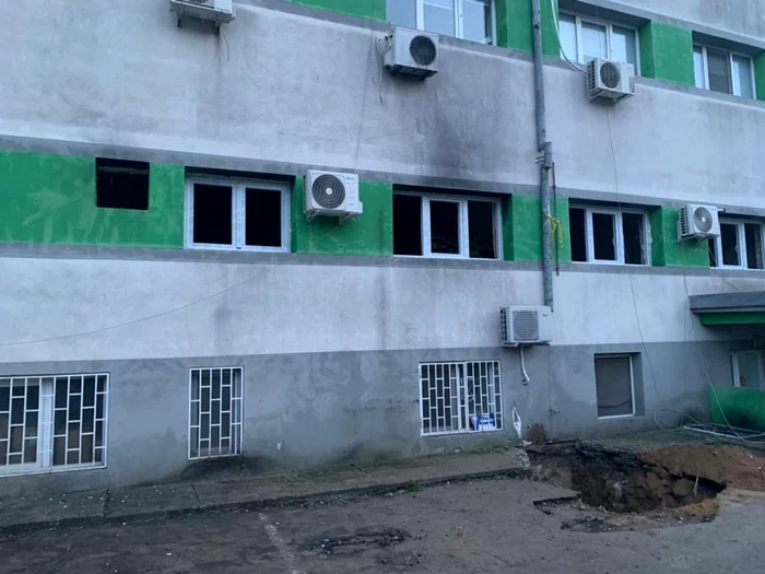 Spitalul de Boli Infectioase Constanta la doua luni de la incendiu FOTO Primaria Constanta