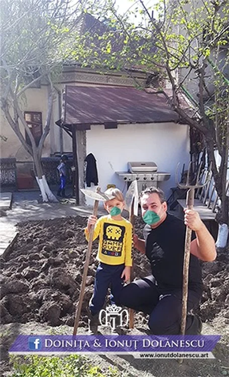 Ionuț Dolănescu și mezinul familiei