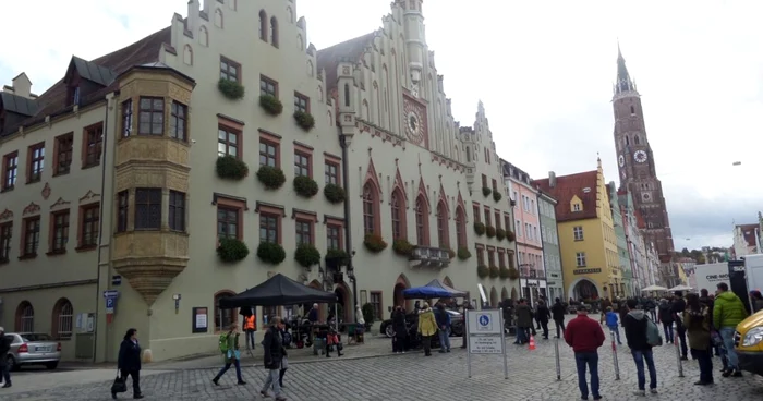 cladiri centru landshut