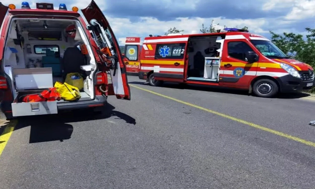 Accident în județul Sibiu FOTO: Arhivă