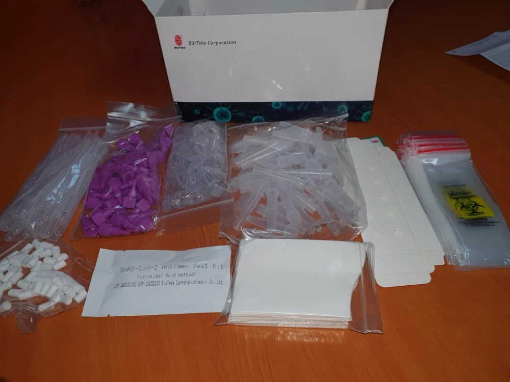 Testele vor fi ambalate individual la nivelul fiecărei şcoli FOTO: Adevărul