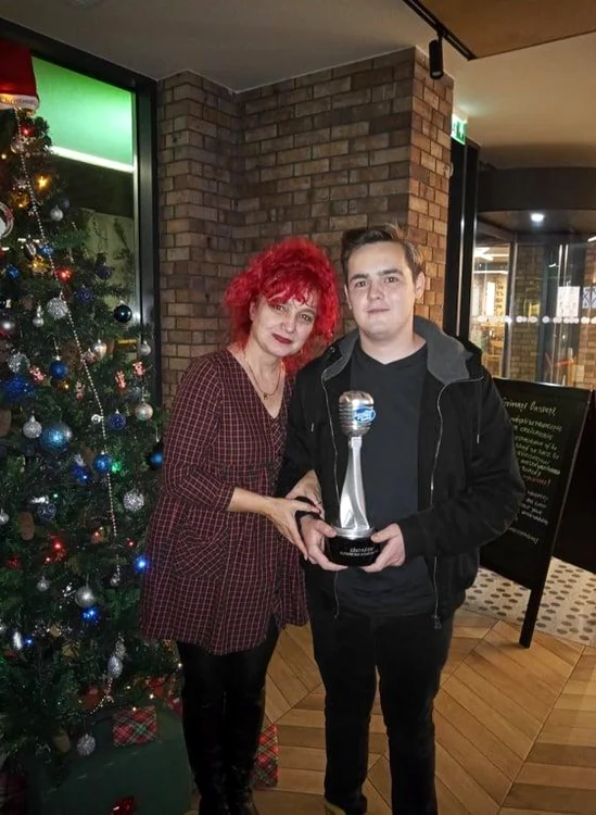 Mihaela Tertilici, profesoara lui Alessandro, la Clubul Luky Dance Roman FOTO Mihaela Tertilici