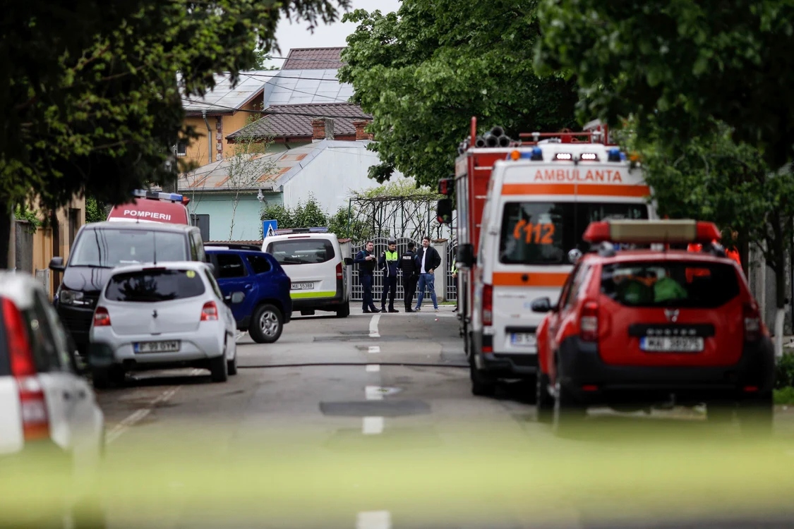 Intervenția pentru salvarea fetiței sechestrate FOTO Inquam Photos Octav Ganea