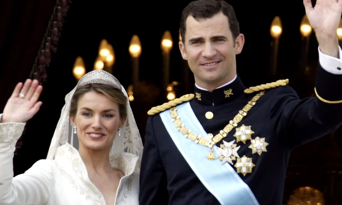 Regele Felipe al Spaniei și Regina Letizia în mai 2004, când s au căsătorit, Foto Getty (10) jpg