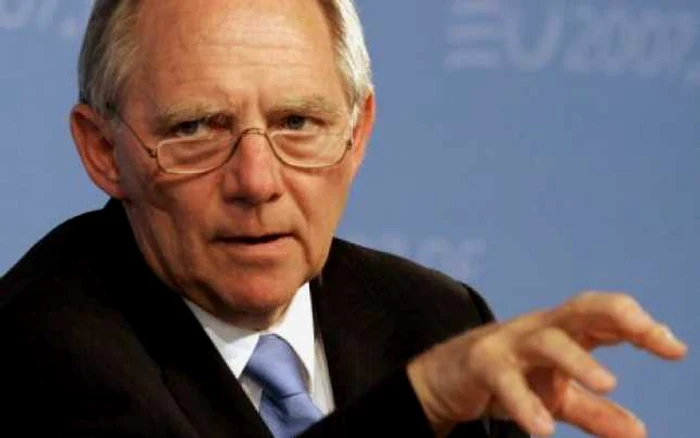 Ministru german de Finanţe, Wolfgang Schaeuble