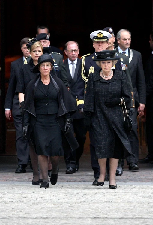 Willem Alexander, Maxima, Mabel si Regina Maxima la înmormântarea Prințului Friso al Olandei profimedia 0221671420 jpg