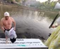 Avram Iancu a înotat 12 ore în Bega FOTO Ş.Both