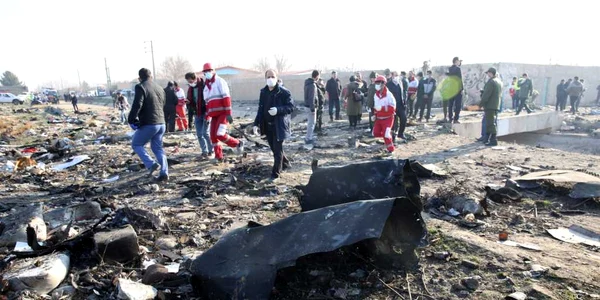 Accident avion Ucraina în Iran FOTO EPA-EFE / Ruhollah Vahdati