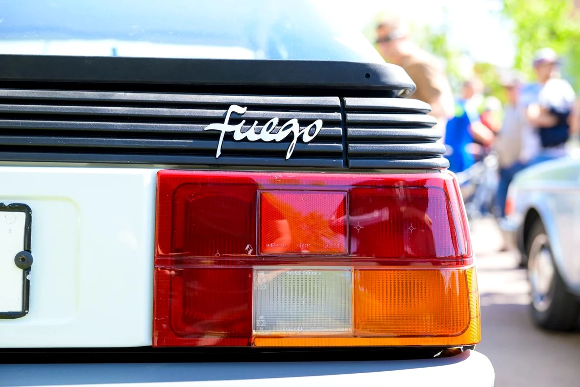 Automobilul Renault Fuego GT, primit de Zoia Ceaușescu de la părinți (© Patric Pavel / Retromobil)