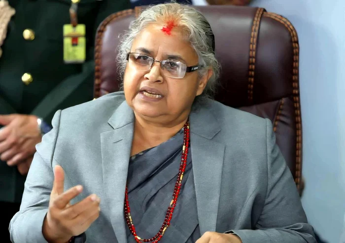 Sushila Karki. FOTO: X/@RONBupdates