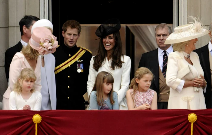 Prinţul William şi Kate la aniversarea oficială a reginei Elisabeth a II-a / Foto: Reuters