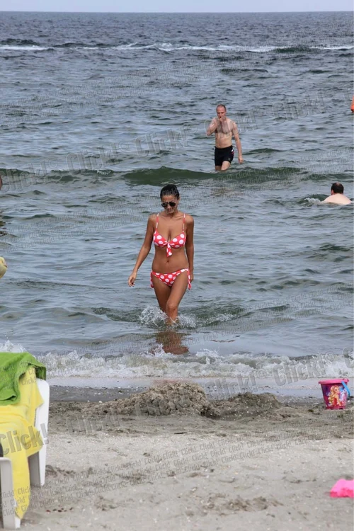 Gabi Cristea la mare