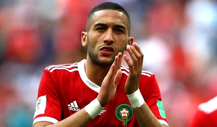 Hakim Ziyech, play-maker-ul Marocului. FOTO: Facebook
