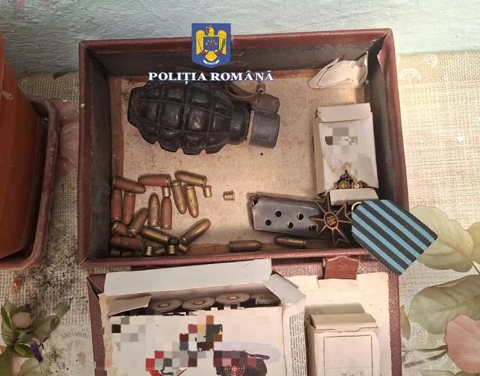Grenada a fost predată ISU Tulcea. FOTO Poliția Română