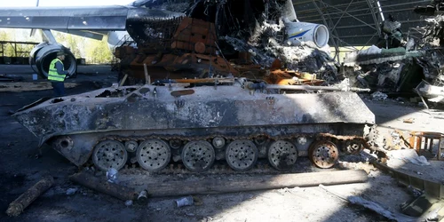 Război în Ucraina - ziua 72 - Gostomel - 6 mai 2022 / FOTO Profimedia