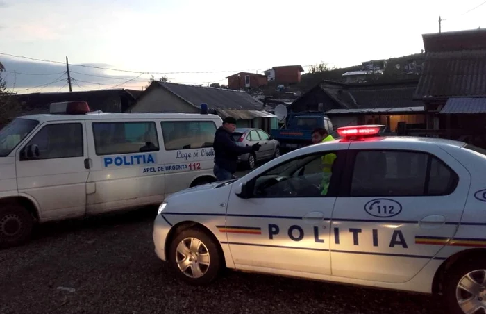 Imagine de la razia poliţiştilor FOTO: IPJ Cluj