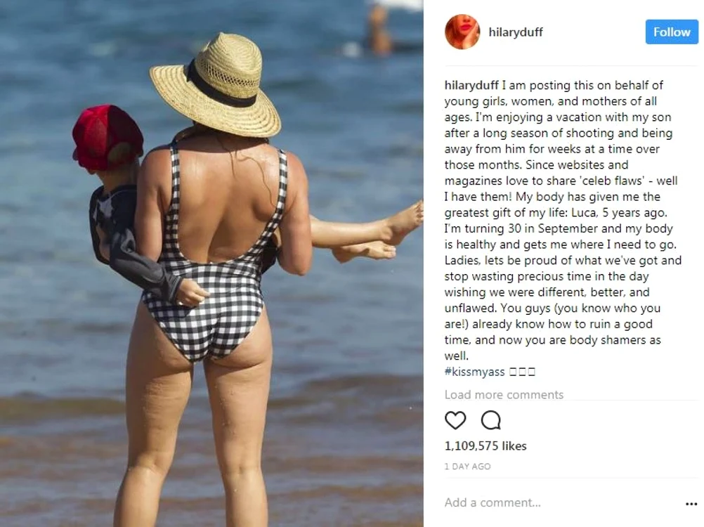 hilary duff foto instagram 
