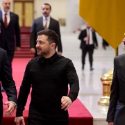 Volodimir Zelenski și Ahmed al-Sharaa. FOTO: Facebook / Volodimir Zelenski 