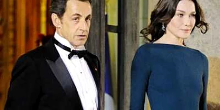 Carla Bruni și Nicolas Sarkozy