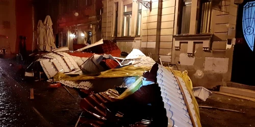 Furtună la Timişoara