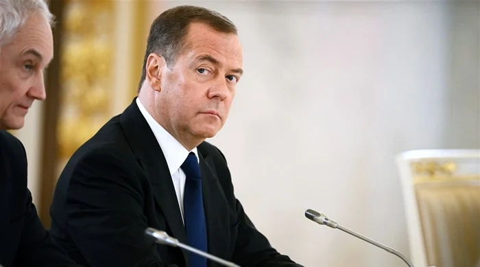 Fostul președinte rus, Dmitri Medvedev FOTO EPA-EFE