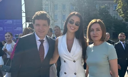 Nicusor Dan, Cristina Scarlevschi, Maia Sandu, foto Instagram jpg