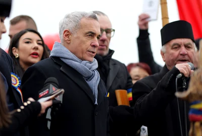 Calin Georgescu la ALba Iulia 1 decembrie 2025 Foto Inquam Photos Dana Cotovanu (2) jpg