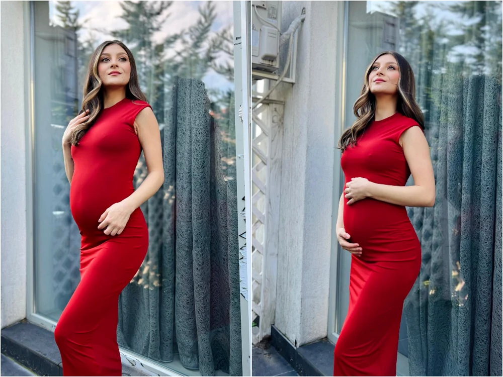 Elena Matei, însărcinată în 5 luni / foto: Facebook
