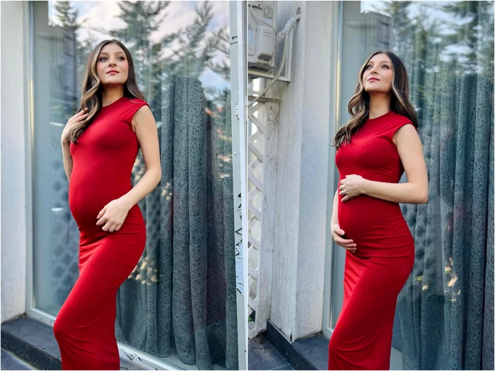 Elena Matei, însărcinată în 5 luni / foto: Facebook
