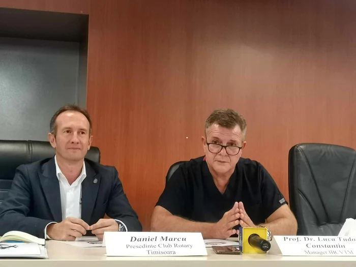 Daniel Marcu și Constantin Luca FOTO Ștefan Both