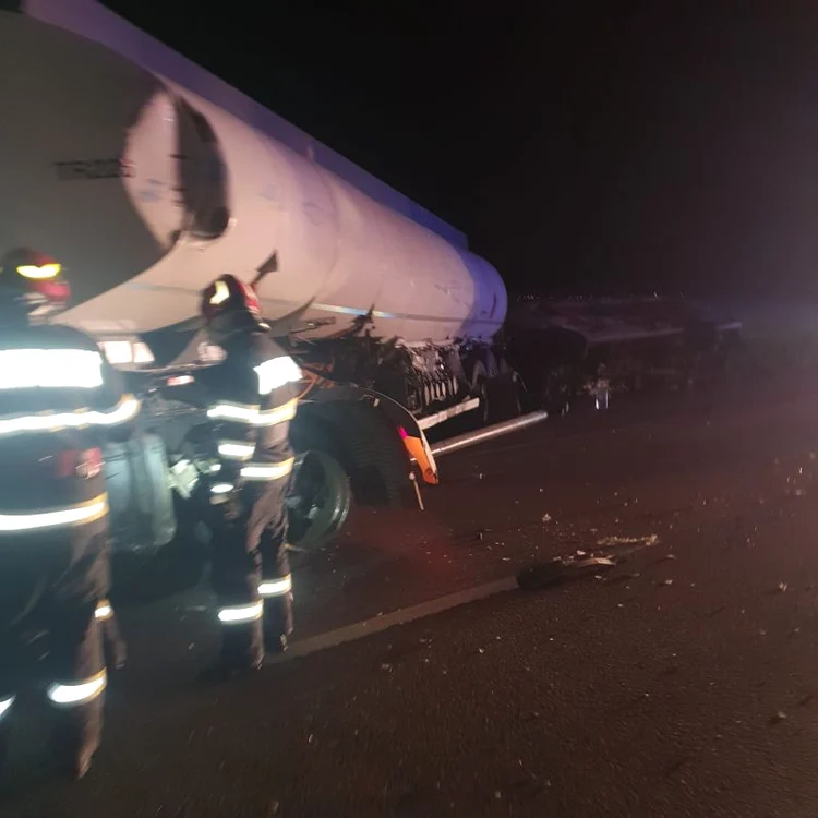 Accident la Săbăoani FOTO: ISU Neamț