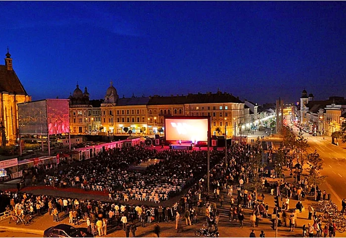 Caravana filmelor TIFF face turul României. FOTOArhivă.